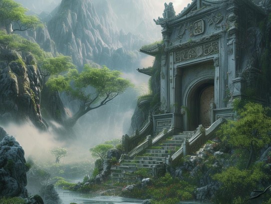阴宅风水龙脉是什么意思,解密阴宅风水中的龙脉玄机，从天地灵气到家族传承
