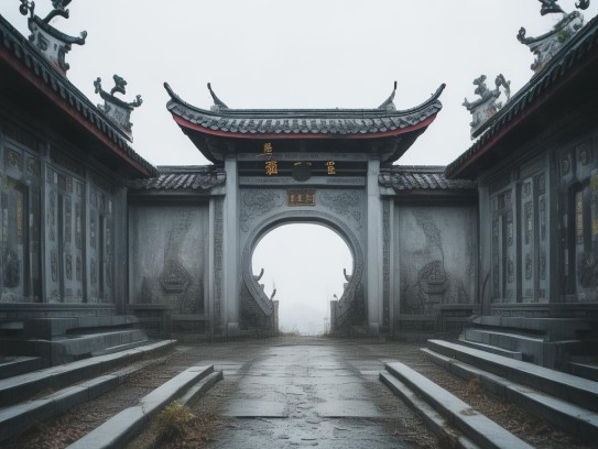 重庆阴宅在阳宅的正门前面,门前的另一世界,当阴宅直面阳宅的风水迷思与文化反思