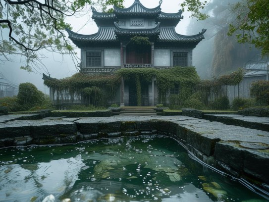 阴宅前面有井好不好呢,阴宅前有井，吉祥寓意的风水迷思与现实考量