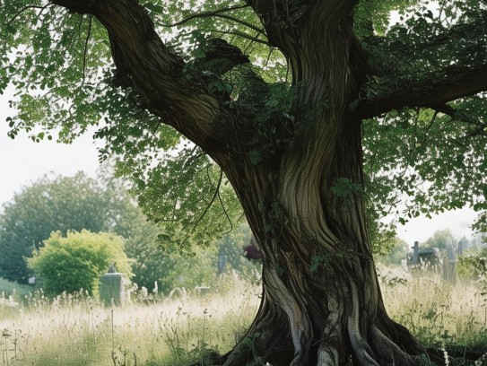 重庆阴宅前面有树有什么说法,阴宅前方种植树木的风水讲究与生态人文考察