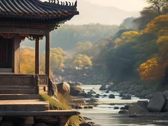 重庆阴宅前面离河多远为吉,阴宅临水吉凶辨,传统风水与现代地理学中的河流距离考