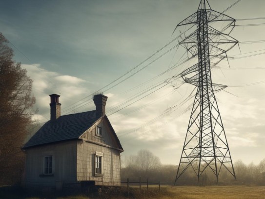 重庆房子靠近高压电线塔的影响,高压线旁的安居困惑，电磁辐射真的威胁住宅安全吗？