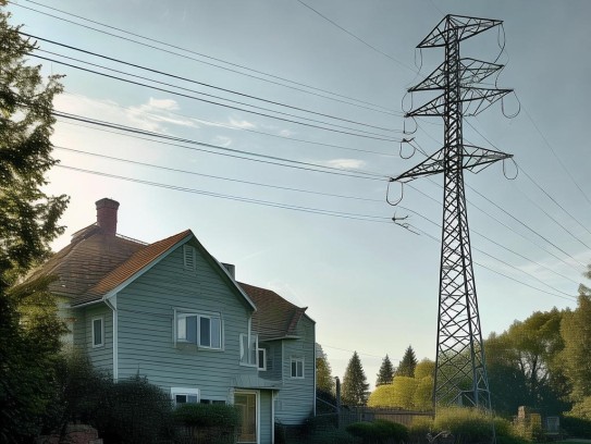重庆住房旁边是高压铁塔有影响吗,高压铁塔与住宅仅一墙之隔，科学解读辐射隐患与居住安全焦虑