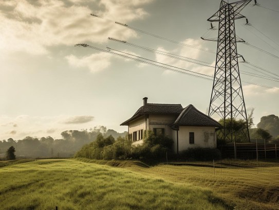 重庆房子附近有电塔,风水有影响吗,房子邻近高压电塔，风水禁忌背后是否存在科学隐忧？