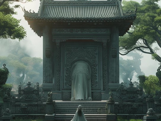 重庆阴宅怎么看发男发女,阴宅风水如何影响子孙性别？从龙脉朝向到砂水布局的性别玄机