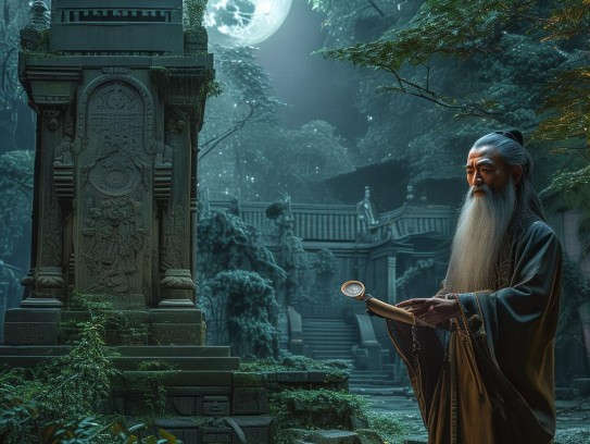 阴宅风水房份断法,阴阳定位与家族兴衰—解析阴宅风水房份断法的奥秘