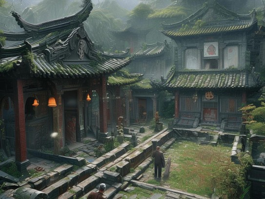 阴宅风水如何分房份,阴宅风水分房廿四山，解密宗族格局与房份传承的千年体系
