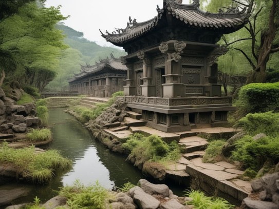 阴宅风水水法分房,墓葬风水水法分房，堪舆学中的空间分配密码