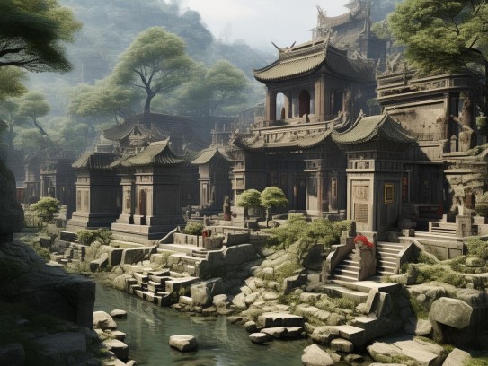 阴宅旺人丁风水,阴宅风水布局中的旺丁智慧—探秘千年宗族兴旺的居住密码