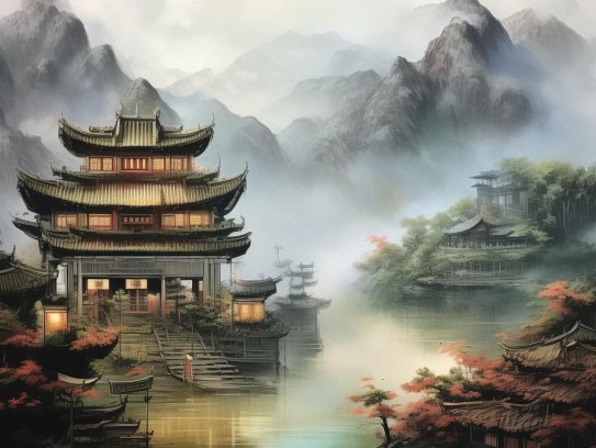 阴宅人丁兴旺要前山还是后山,阴阳平衡中的地理密码，论阴宅选址中前后山势与人丁兴旺的辩证关系