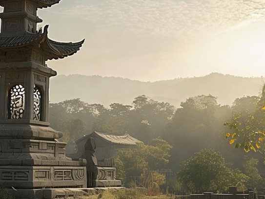 农村看坟地口诀,农村看坟地口诀，传统风水智慧中的生死哲学与现代启示
