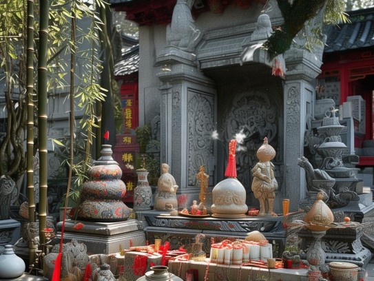 坟上摆什么好,祭扫礼仪中的器物哲学，传统墓葬文化中的供品溯源与禁忌解析