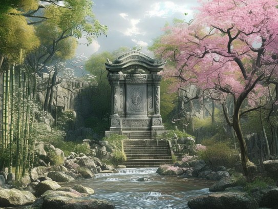 人财两旺的坟地预兆是什么,风水密码，探寻「人财两旺」坟地的自然征兆与民间智慧