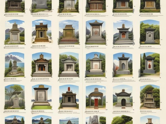 阴宅风水100例图,阴宅风水100例图解，从古至今的选址智慧与禁忌破解