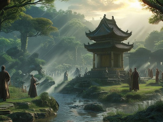 阴宅风水影响后人的原理吗,阴宅风水究竟如何影响后人？科学解释与千年传承的玄机揭秘