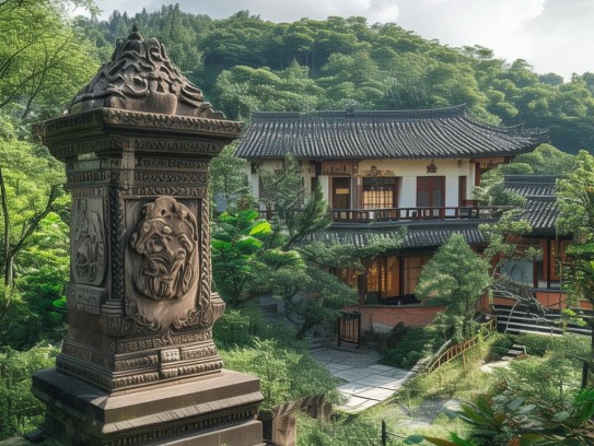 阳宅风水与阴宅风水效力,人居与祖荫，阳宅风水与阴宅风水的双重效力解析