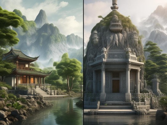阳宅风水和阴宅风水有什么不同之处,阳宅风水与阴宅风水的区别，生者安居与祖先庇护的千年哲理