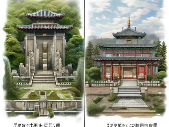 阴宅与阳宅区别图片,阴宅与阳宅，区别详解与图文对照—从风水文化到现实意义