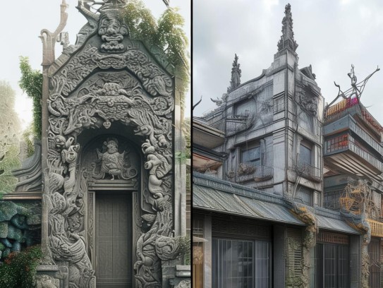 阴宅与阳宅的区别有什么不同呢,生死两界的建筑密码，论阴宅与阳宅的千年文化差异