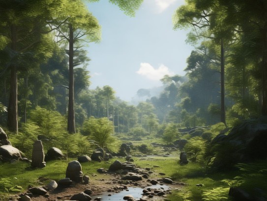 选坟地最简单的方法树林,密林深处觅佳地，现代风水学视角下的树林坟地选址五步法