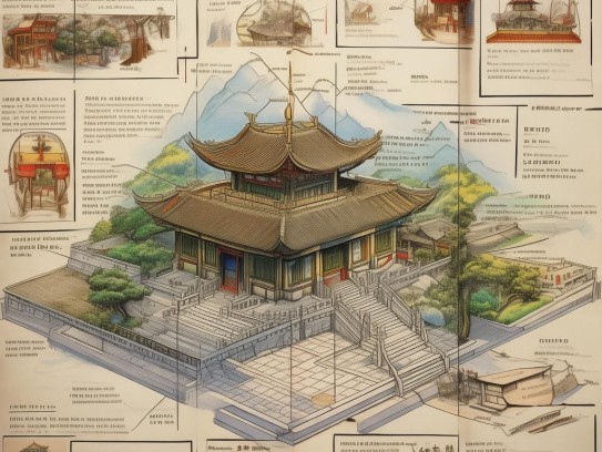 阴宅风水口诀和详细解释大全图片,阴宅风水口诀详解大全，24条秘传真诀与图文深度解析