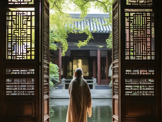 阳宅开门放水是什么意思,阳宅开门放水探秘，风水学中的居住环境智慧