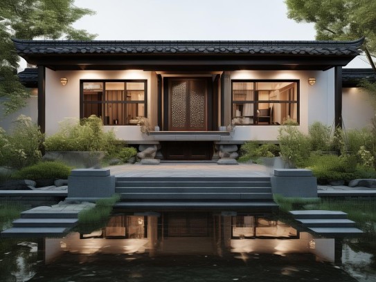 阳宅三要开门放水法,天人合一的居住智慧，阳宅三要之开门放水法传承与当代应用