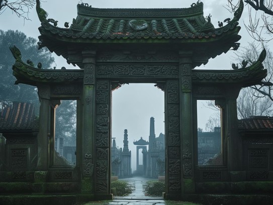 阴宅门能改吗,阴宅之门能否改易？论风水禁忌与传统殡葬文化中的空间哲学