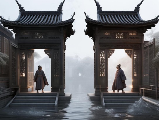 阴阳二宅开门放水经,阴阳二宅风水理论中的开门放水经