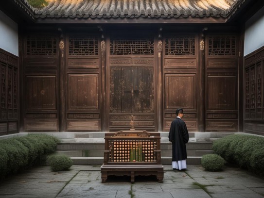 阳宅开门放水在哪放罗盘,阳宅开门放水与罗盘定位，风水实践中的方位奥秘