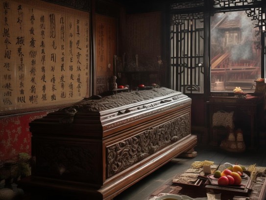 阴宅里面放什么,阴宅风水禁忌与器物摆放，揭秘传统丧葬文化中的生死智慧