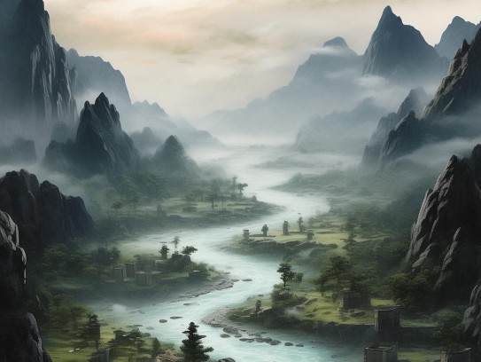 墓向墓流的正确理解,玄空风水中的墓向墓流辨正—穿透时空的山水密码