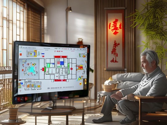 家居风水软件,当周易遇见代码，家居风水软件如何重塑现代人的生活哲学