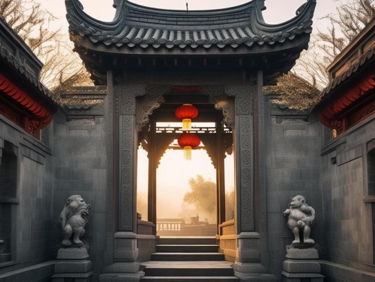 大门三不对是指,大门三不对，中国传统建筑风水观的千年智慧