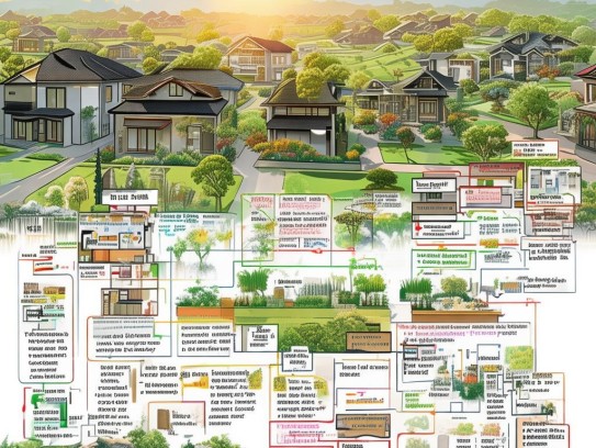 如何看住宅风水图解,住宅风水图解全攻略，从选址布局到化解禁忌的现代诠释