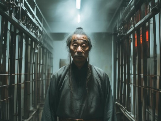 东北风水大师进监狱视频,东北风水大师监狱视频折射的魔幻现实，玄学经济背后的法律与人性困局