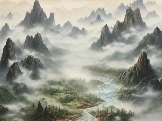 东北三省风水详解,东北三省风水文化密码，白山黑水间的千年气场布局