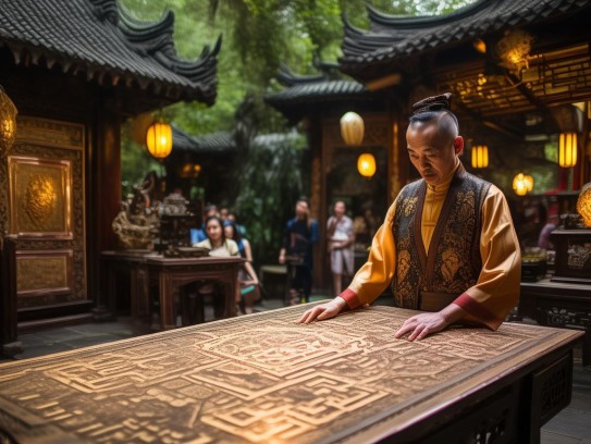 风水大师现场讲风水视频,直播罗盘里的乾坤—当代风水大师如何用短视频解码人居密码