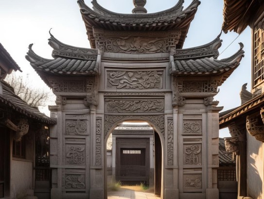 农村家院门西南好不好—探寻乡村建筑与传统智慧的融合,农村家院门西南好不好