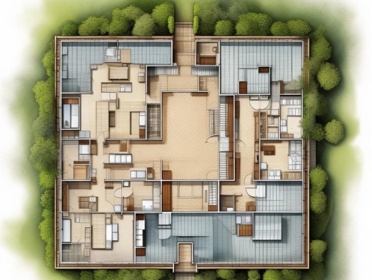 农村风水住宅平面图—和谐宜居的乡村建筑智慧,农村风水住宅平面图