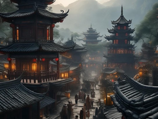中国看风水村的神秘魅力与文化传承,中国看风水村