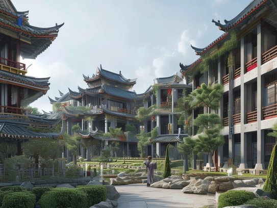淄博楼盘风水先生，风水之韵，建筑与传统智慧的融合,淄博楼盘风水先生
