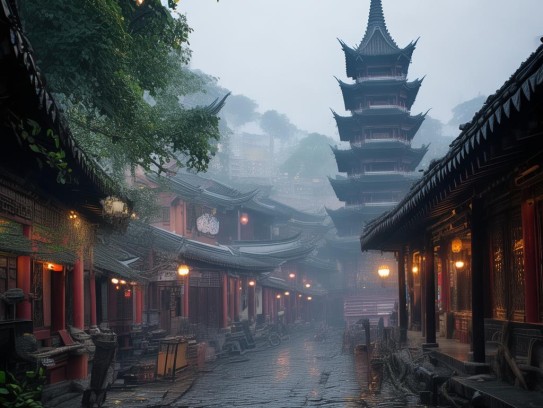 成都的风水传说，古城的智慧与神秘的守护,成都的风水传说