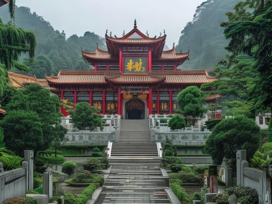 香港富华宫，风水宝地，福泽绵长,成都风水最好的陵园