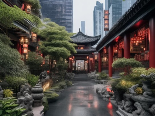 重庆成都风水阵，古老智慧与现代都市的融合,成都风水阵