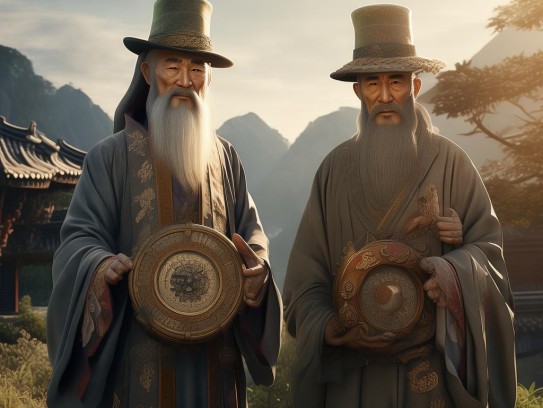 重庆中国风水界的双子星座，两位传奇大师的智慧与影响力,中国有两个比较厉害的风水大师