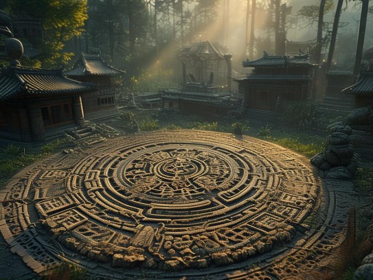 重庆探秘七星风水阵图，揭秘古人的智慧与建筑与传统,七星风水阵图