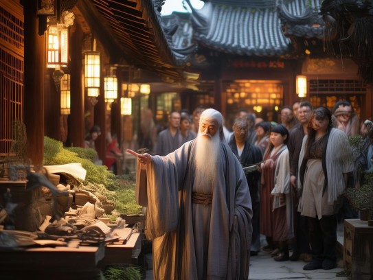 大师看风水故事会，探寻古人的智慧与建筑与传统,大师看风水故事会